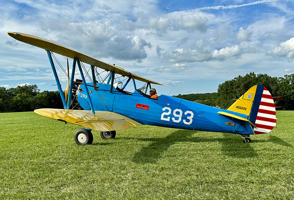 Chuck Barth's 1942 A75N1 from Pekin, IL.