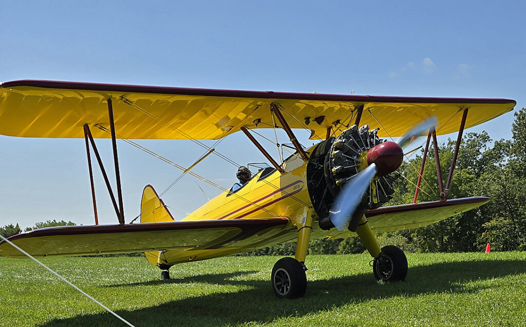 Barrett Fait's 1941 PT-17 from Parker, CO.