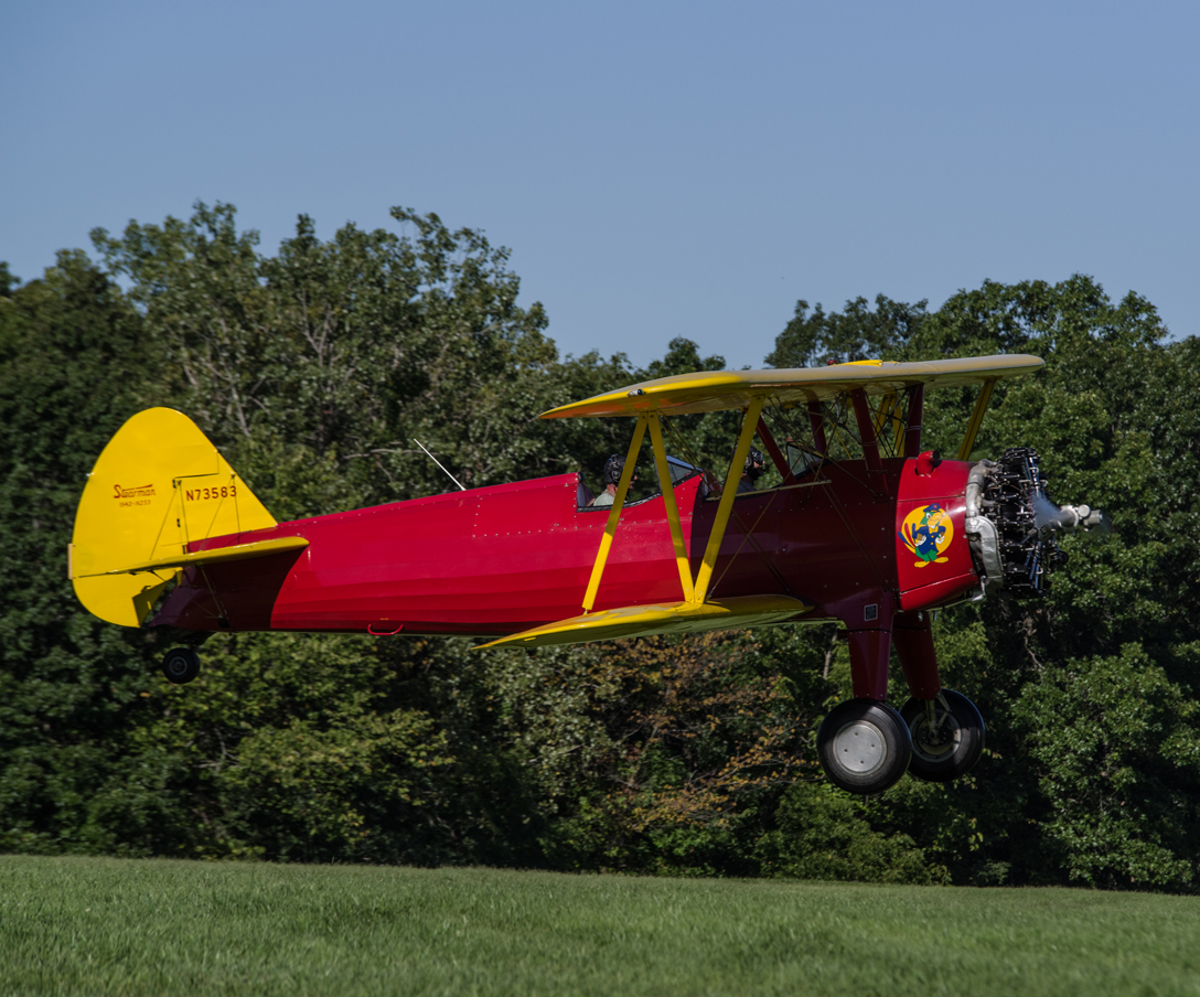 Bruce Garber's 1943 B75N1 from Sheridan, WY.